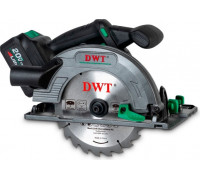 Пила циркулярная аккумуляторная DWT AHKP-20-165 DN-4 BMC