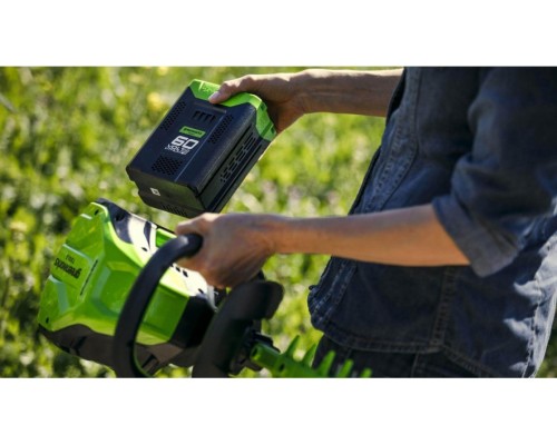 Ножницы-кусторез аккумуляторные GREENWORKS GD60HT без АКБ и ЗУ [2201007]