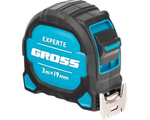 Рулетка GROSS 32574 Experte, 3 мx19 мм