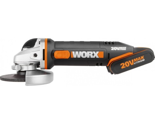 Угловая шлифмашина аккумуляторная WORX WX800