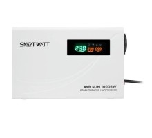 Стабилизатор напряжения однофазный SMARTWATT AVR SLIM  1000RW настенный [AVR SLIM 1000RW]