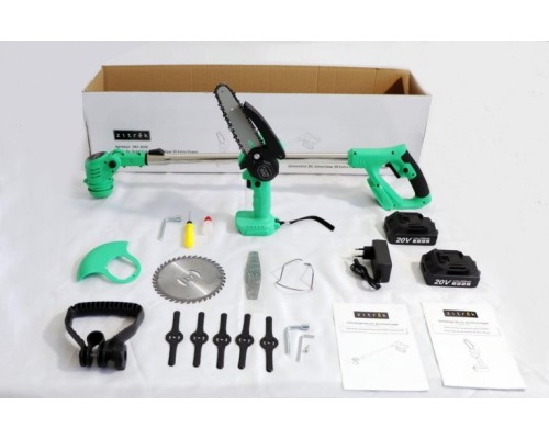 Набор аккумуляторного инструмента ZITREK GreenCut 20,GreenSaw 20 set 2 in 1 2 в 1, 2х2.0ач [082-2020]