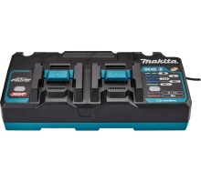 Зарядное устройство для аккумуляторов MAKITA DC40RB (XGT, 40В, двухпостовое, быстрое)  [191N10-3]