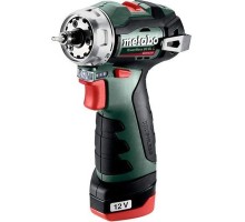 Дрель-шуруповерт аккумуляторная METABO PowerMaxx BS BL Quick 2x2.0 Ач бесщеточная [Т03490]