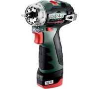 Дрель-шуруповерт аккумуляторная METABO PowerMaxx BS BL Quick 2x2.0 Ач бесщеточная 601749500