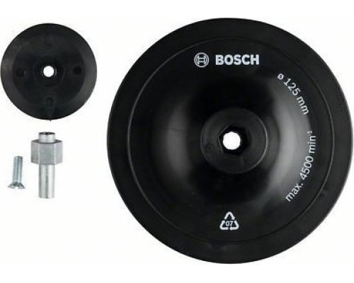 Диск опорный BOSCH 125 мм 8 мм шпиндель PRO [1609200240]