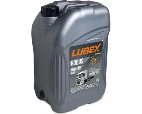 Масло моторное LUBEX ROBUS PRO 10W40 20 л. синтетическое [L019-0772-0020]
