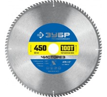 Пильный диск по дереву ЗУБР Чисторез 450x50мм 100т 36905-450-50-100_z01