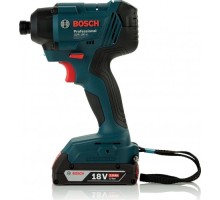 Гайковерт аккумуляторный BOSCH GDR 180 LI ударный [06019G5120] 2х3,0Ач, кейс