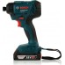 Гайковерт аккумуляторный BOSCH GDR 180 LI ударный [06019G5120] 2х3,0Ач, кейс