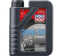Масло для мотоциклов LIQUI MOLY SAE 20W50 Motorbike HD Synth Street 1 л 3816 синтетическое 3816