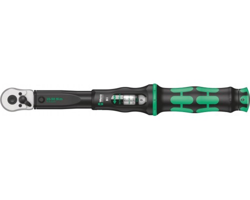 Ключ динамометрический WERA 05075610001 click-torque b 1 регулируемый, квадрат dr 3/8