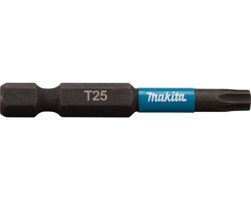 Бита для заворачивания MAKITA B-63797 Impact Black T25, 50 мм, E-form (mz), 2 шт.