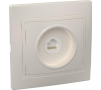 Розетка компьютерная IEK Кварта РК10-ККм 1-м IP20 крем. EKK10-K33-DM