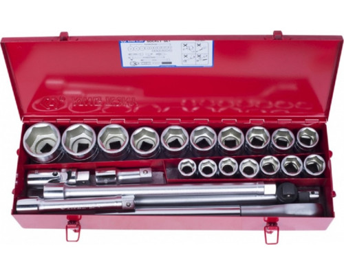Набор головок 3/4" KING TONY 6323MR, 23 предмета
