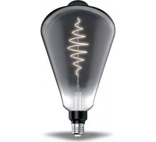 Лампа светодиодная GAUSS ST164 filament 8.5w 165lm 1800к е27 gray flexible led [157802005]