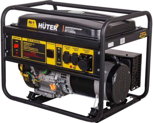 Генератор бензиновый HUTER DY13000 L