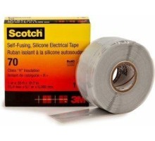 Изолента самослипающаяся силиконовая 3M Scotch® 70 25 мм х 9 м [7000006225]