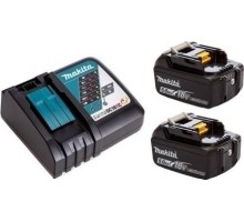 Набор АКБ и ЗУ MAKITA LXT BL1850B Li-ion (2шт.) + ЗУ DC18RC 191L74-5