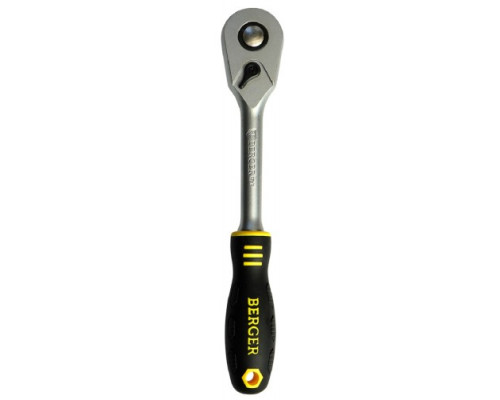 Трещотка BERGER BG2292 1/2 дюйма, 45 зубов, 260 мм