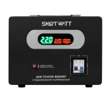 Стабилизатор напряжения однофазный SMARTWATT AVR TOWER  8000RF напольный [AVR TOWER 8000RF]