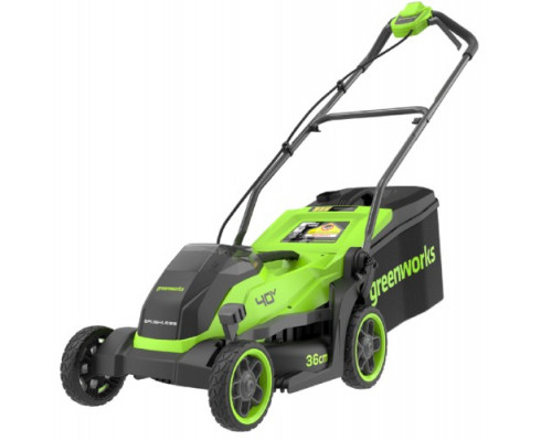 Газонокосилка аккумуляторная GREENWORKS 2520807 40V, 36 см, бесщеточная, без АКБ и ЗУ купить с доставкой и официальной гарантией
