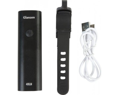 Фонарь велосипедный GLANZEN BFL-0800-03-front передний