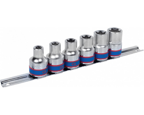 Набор головок 1/2" KING TONY 4106PR, 6 предметов, Е-Стандарт