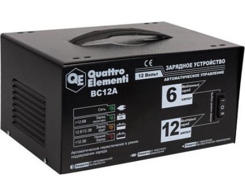 Зарядное устройство QUATTRO ELEMENTI BC12A [770-131]