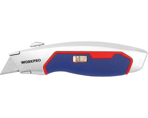 Нож строительный WORKPRO WP213011 проф