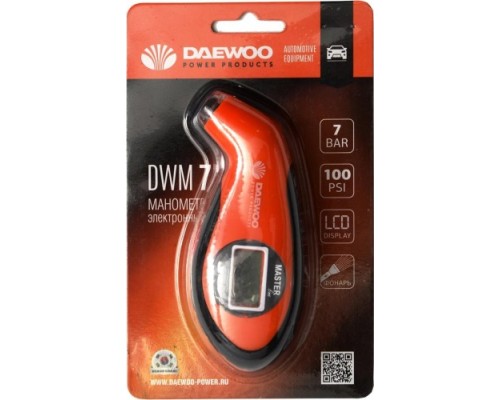 Манометр автомобильный DAEWOO DWM 7 цифровой