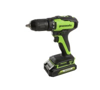 Дрель-шуруповерт аккумуляторная GREENWORKS GD24DD35K2 1х2 Ач 3704007UA