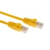 Патч-корд REXANT 02-0105-03 U/UTP, CAT 5e, RJ45-RJ45, 26AWG, LSZH, желтый 0,3м