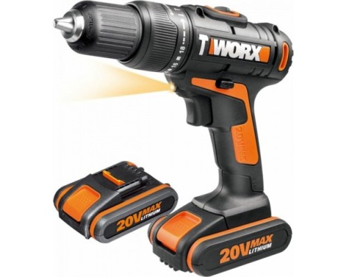 Дрель-шуруповерт аккумуляторная WORX WX371.1 ударная