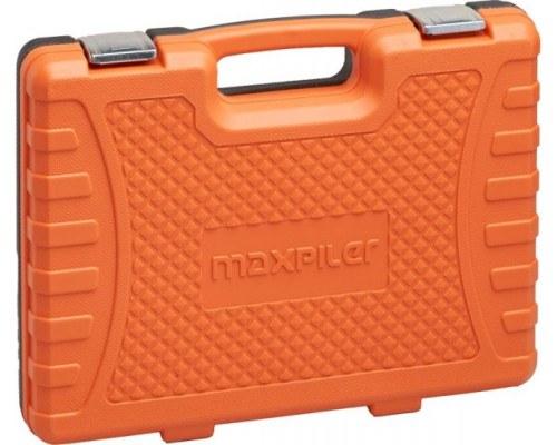 Набор инструментов MAXPILER MXT-108-SET, 108 предметов, 1/2" и 1/4", CrV
