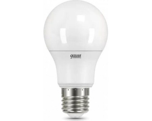 Лампа светодиодная GAUSS A60 elementary a60 7w 520lm 3000k e27 led [23217A]