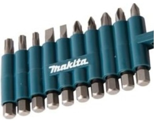 Набор бит и насадок MAKITA D-65028 подвесной 10 предметов [D-65028]