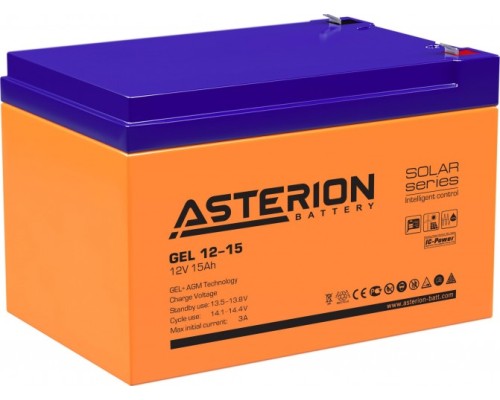 Аккумулятор ASTERION GEL 12-15 [ASTERION GEL 12-15]