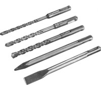 Набор буров DEKO DS05-1 по бетону sds+ 6-13 мм, 5 шт 063-4124