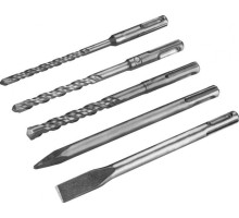 Набор буров DEKO DS05-1 по бетону sds+ 6-13 мм, 5 шт 063-4124