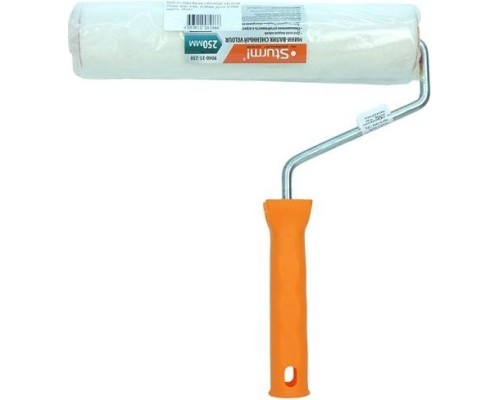 Валик малярный стержневой STURM VELOUR 9040-31-250S 48х250 мм, ручка 8мм [9040-31-250S]