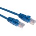 Патч-корд REXANT 02-0104-2 U/UTP, CAT 5e, RJ45-RJ45, 26AWG, LSZH, синий 2м