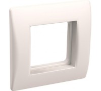 Рамка IEK CKK 1-м 2мод. с суппортом для коробок кмку CKK-40D-RSK2-K01