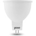 Лампа светодиодная GAUSS MR16 5w 500lm 3000k gu5.3 диммируемая led [101505105-D]