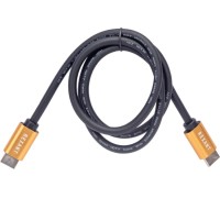 Кабель REXANT 17-6102 HDMI-HDMI 2.0, 1м, Gold (цветная коробка)