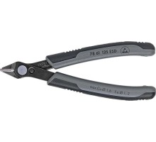 Бокорезы для электроники KNIPEX 7861125ESD 125 мм [KN-7861125ESD]