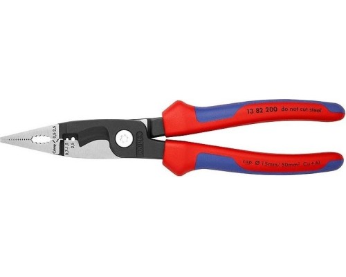 Клещи электромонтажные KNIPEX 1382200SB 200 мм [KN-1382200SB]