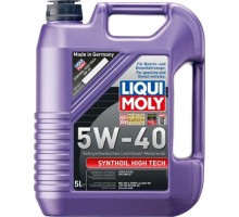 Масло моторное LIQUI MOLY SAE  5W40 Synthoil High Tech   5 л 1925/1856 синтетическое [1925]