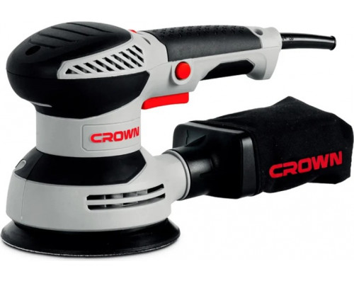 Виброшлифмашина эксцентриковая сетевая Crown CT13663V