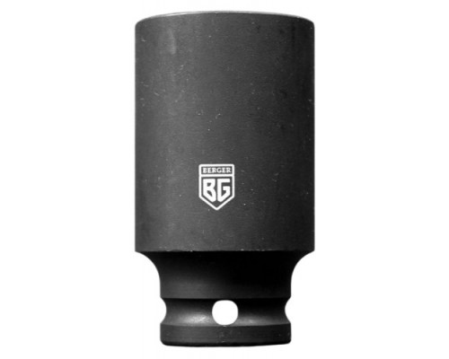 Головка торцевая ударная глубокая 6-гранная BERGER BG2143, 1/2 дюйма, 22 мм